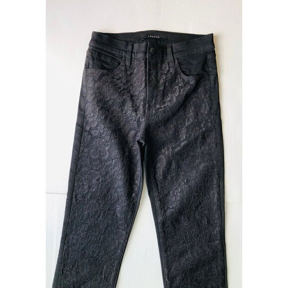 J BRAND Women's Ruby High Rise Stargazer Black Jeans Size 26 JB002066 - Picture 12 of 12